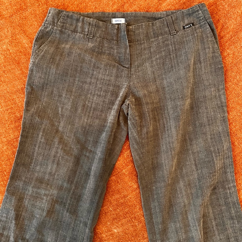 Onyx Charcoal Trousers Capris